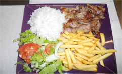 Assiette Kebab